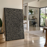 Labyrinth Lines Dance In Midnight