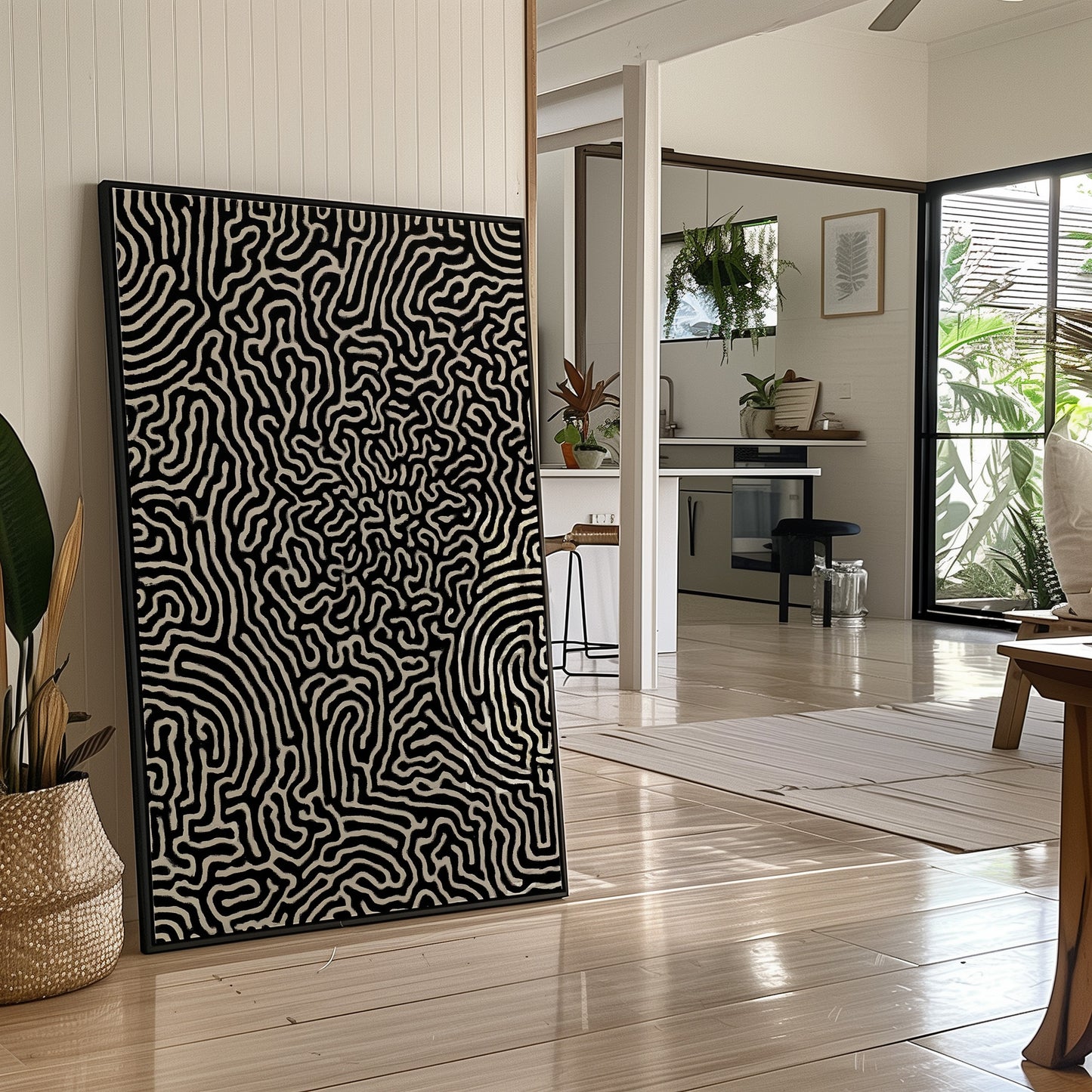 Labyrinth Lines Dance In Midnight