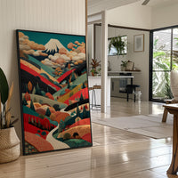 Mountain Path Weaves Sacred Stories