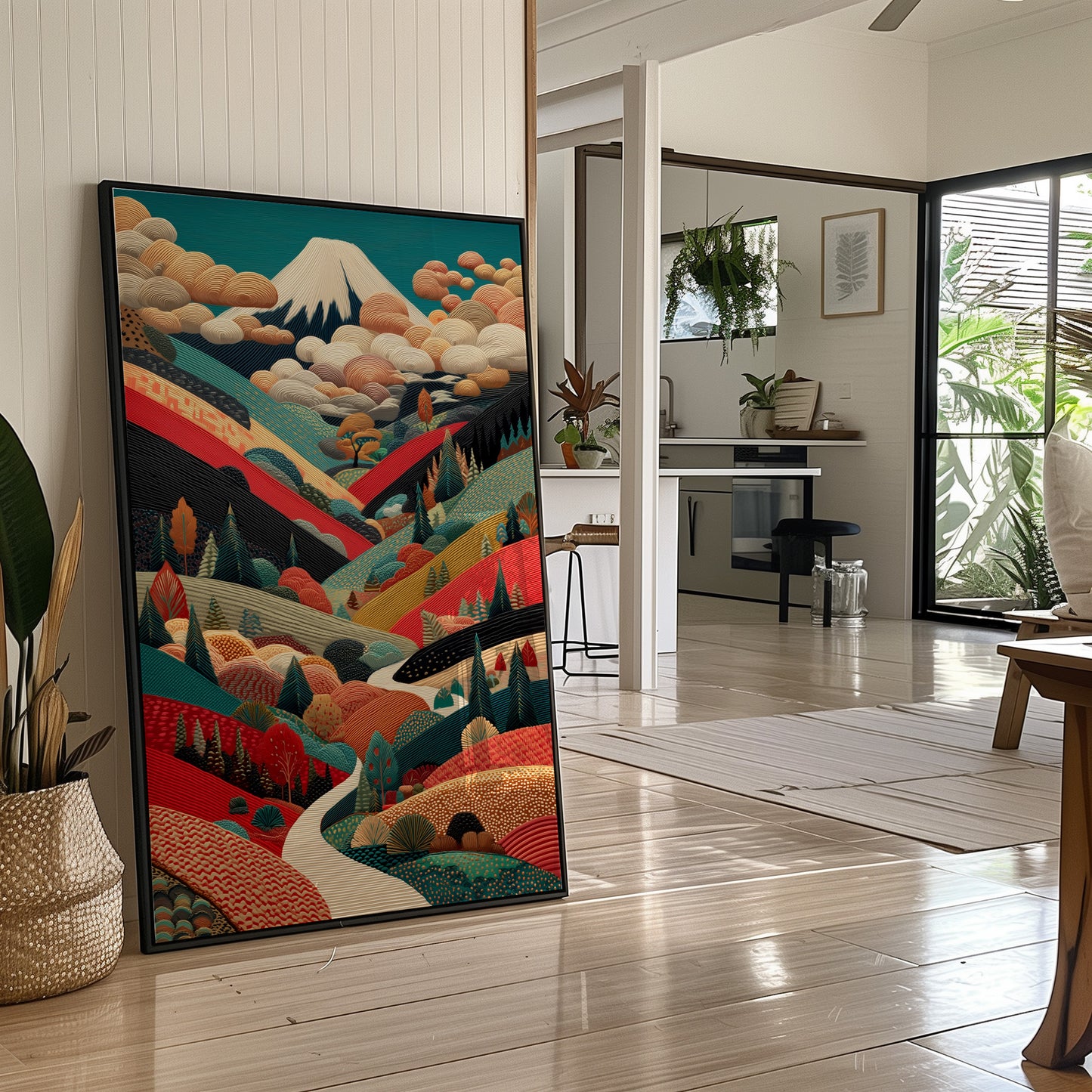 Mountain Path Weaves Sacred Stories