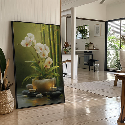 Bamboo Grove Holds Orchid Dreams