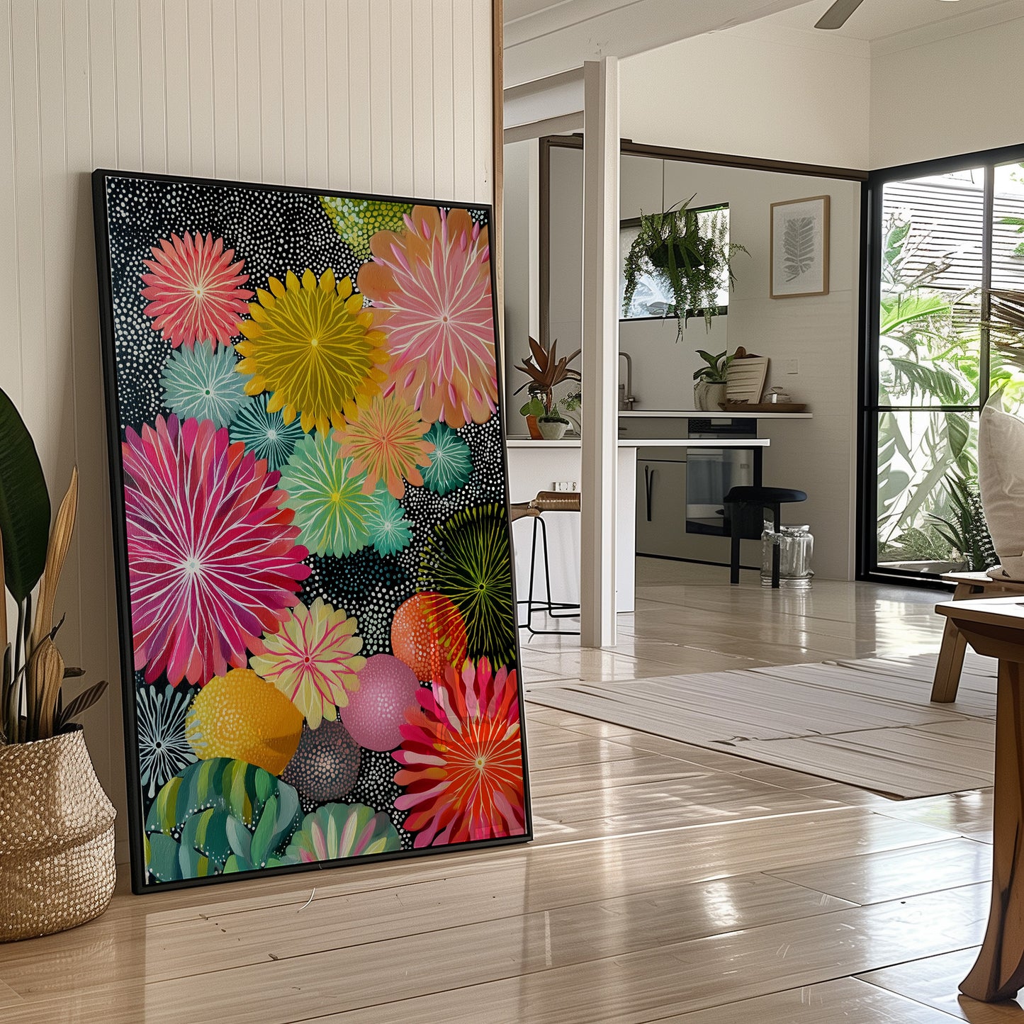 Starbursts Dance In Rainbow Gardens