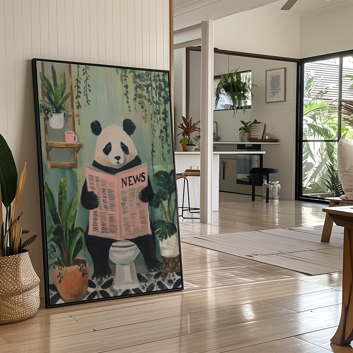 Panda's Morning Paper In Paradise