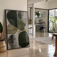 Olive Circles Dance In Light