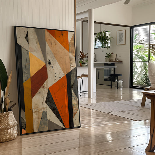 Geometric Rust Meets Modern Lines