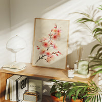 Cherry Blossoms Above Evening Spirits