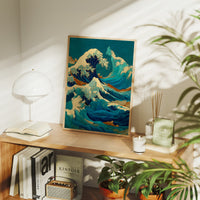 Ocean Swirls Dance With Golden Light