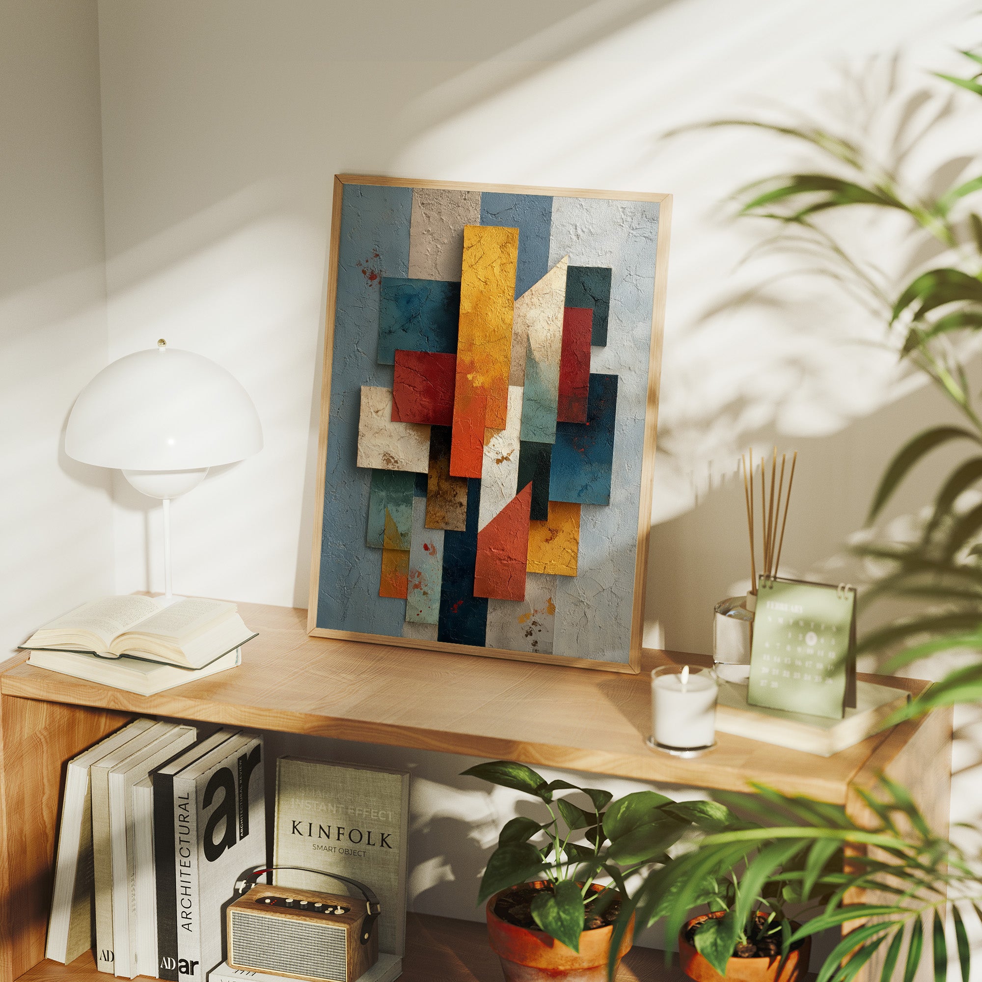 Sunlit Geometry Dances Through Time