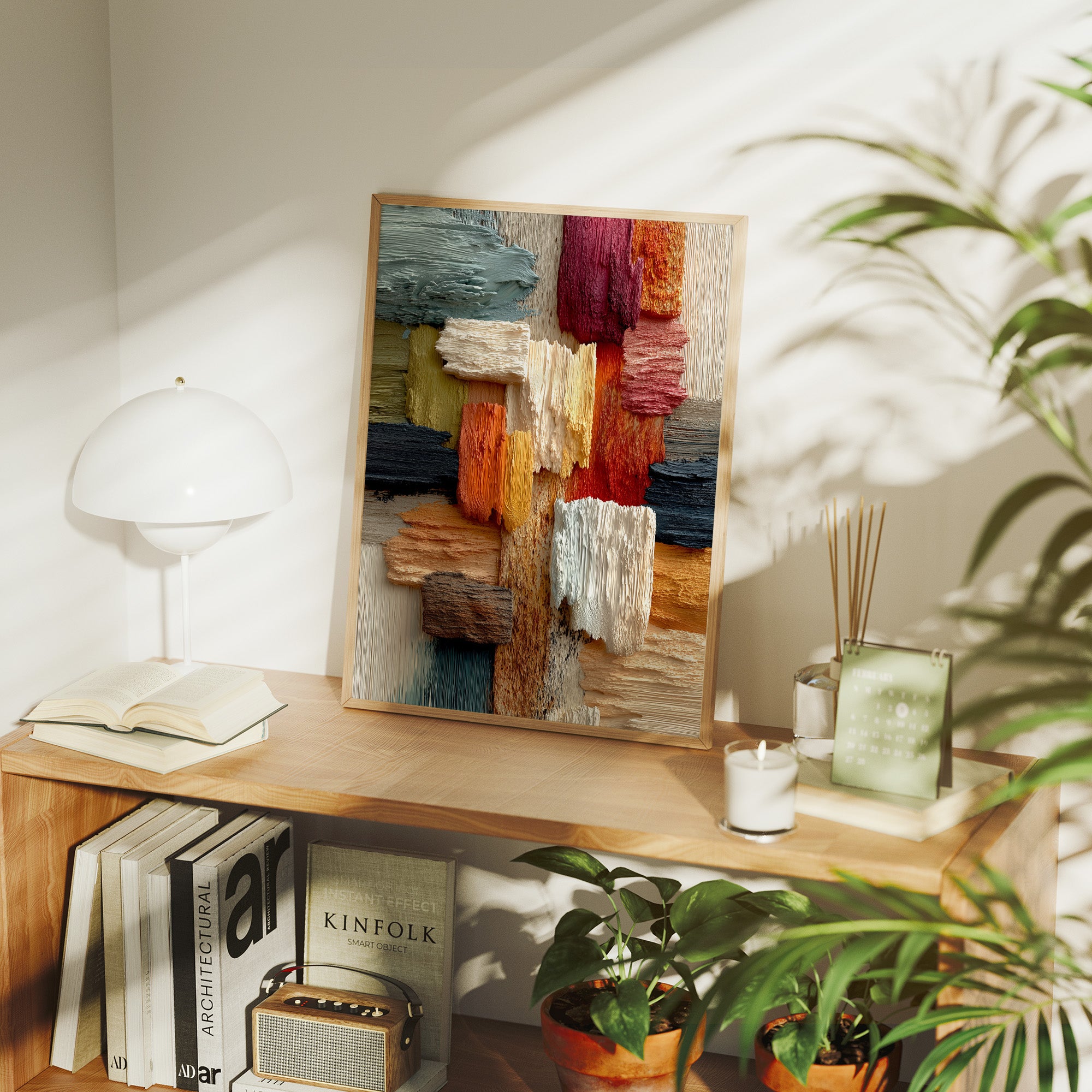 Colors Dance Through Morning Light