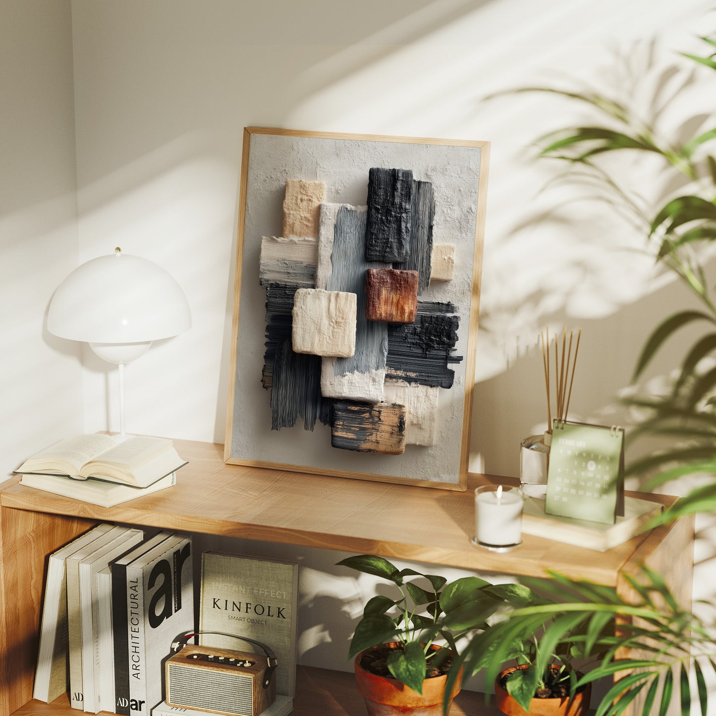 Brushstrokes Dance In Morning Light