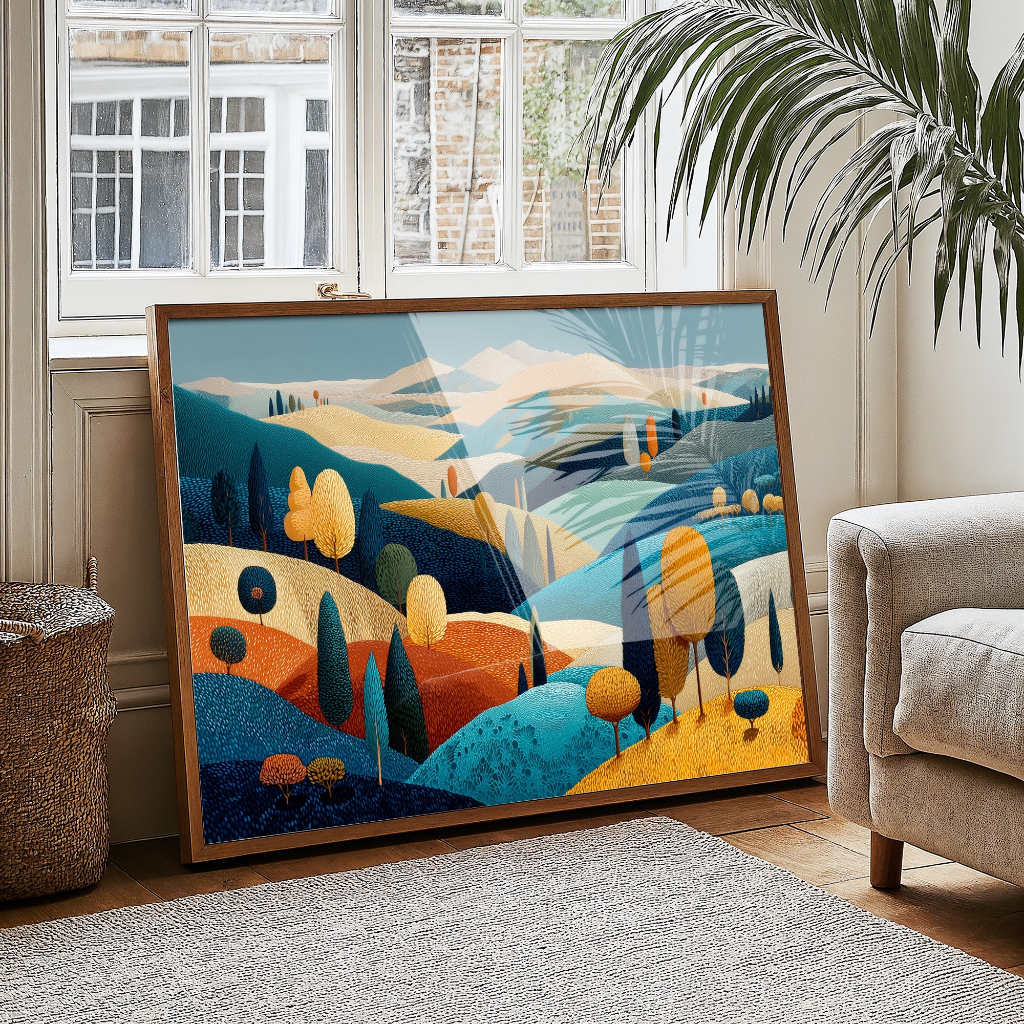 Tuscan Hills Wear Autumn's Colors