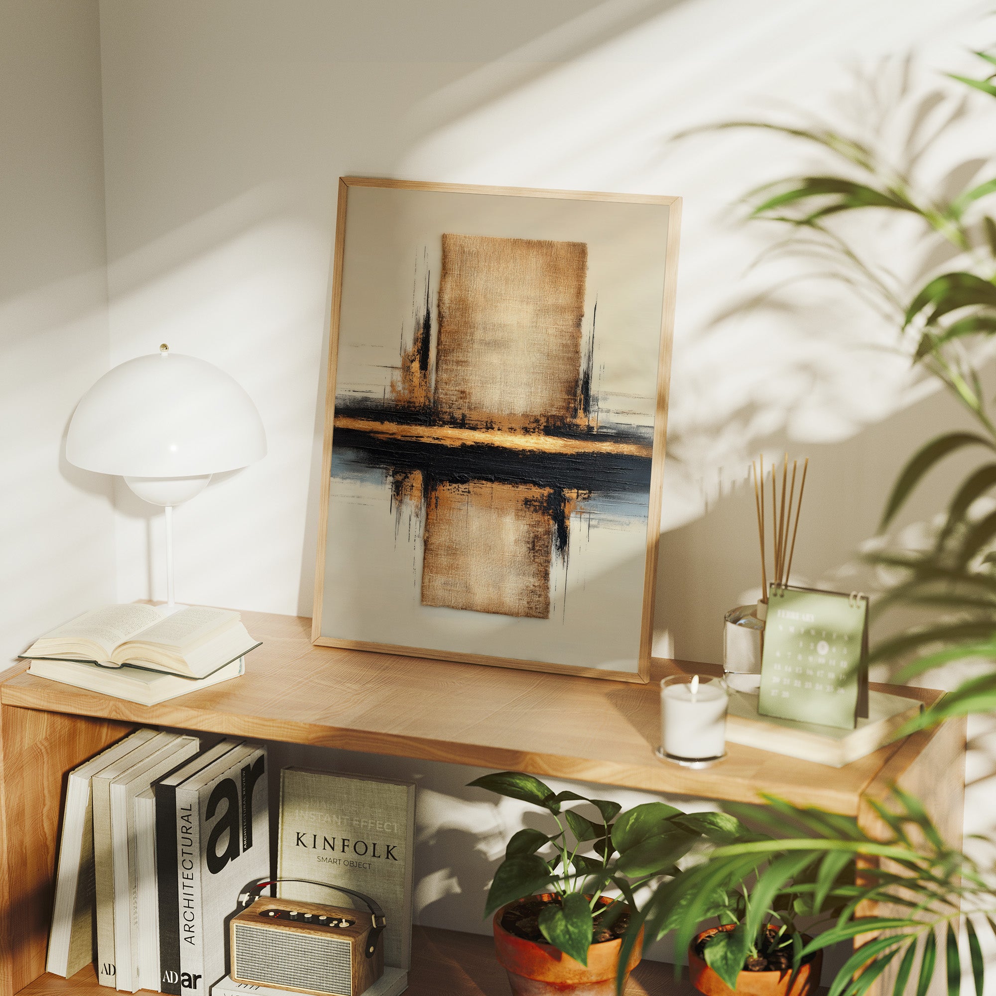 Autumn Reflections In Still Waters