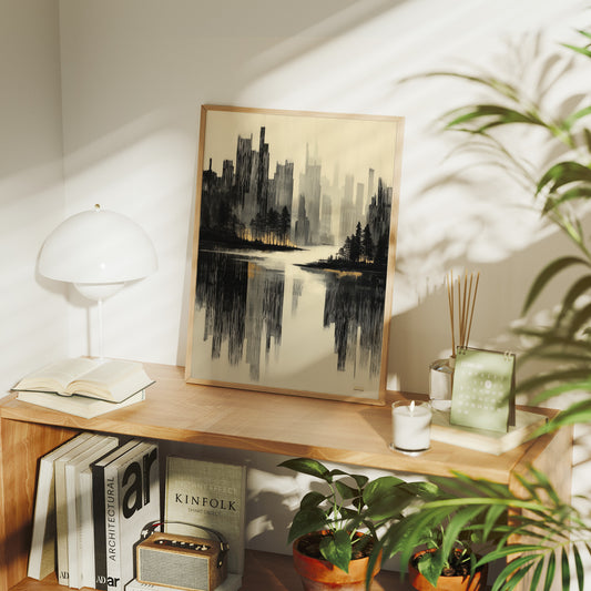 Twilight Mirrors The City's Edge