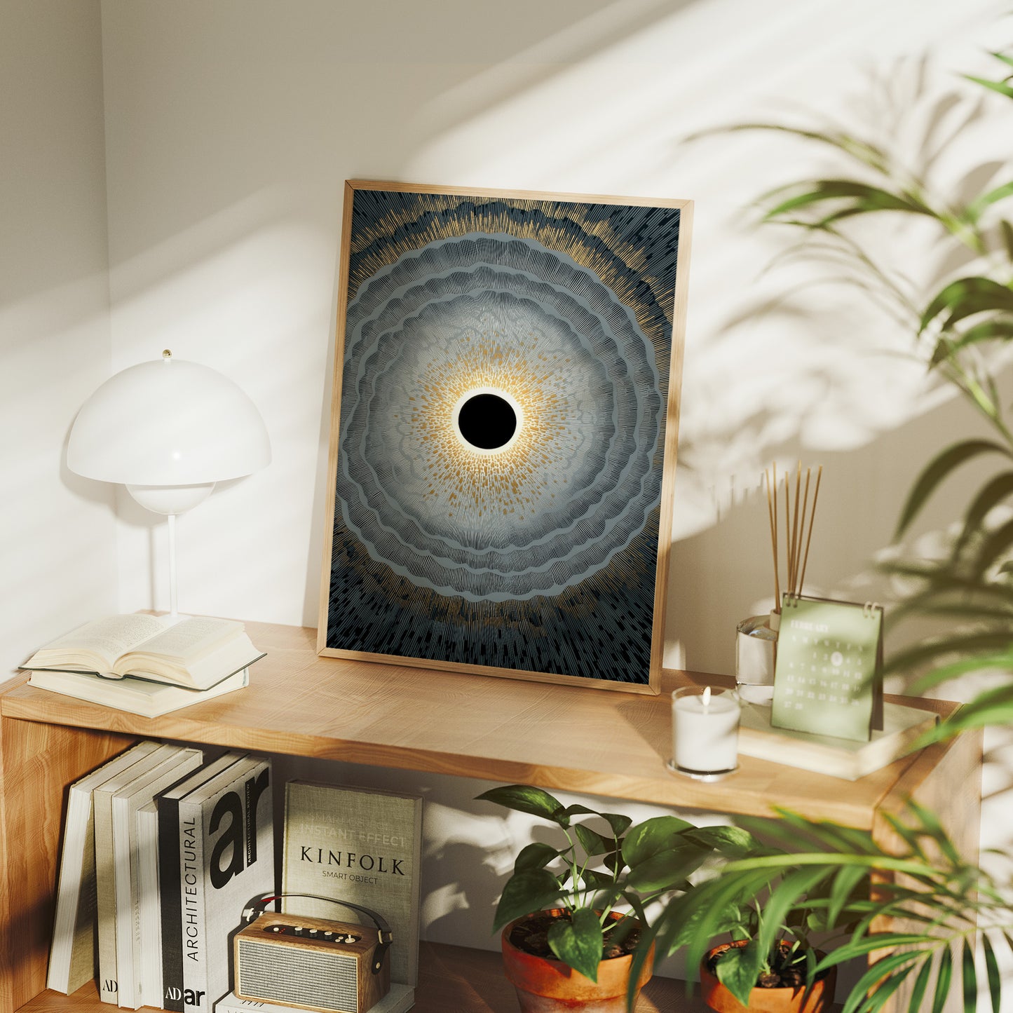 When Cosmos Opens Its Eye