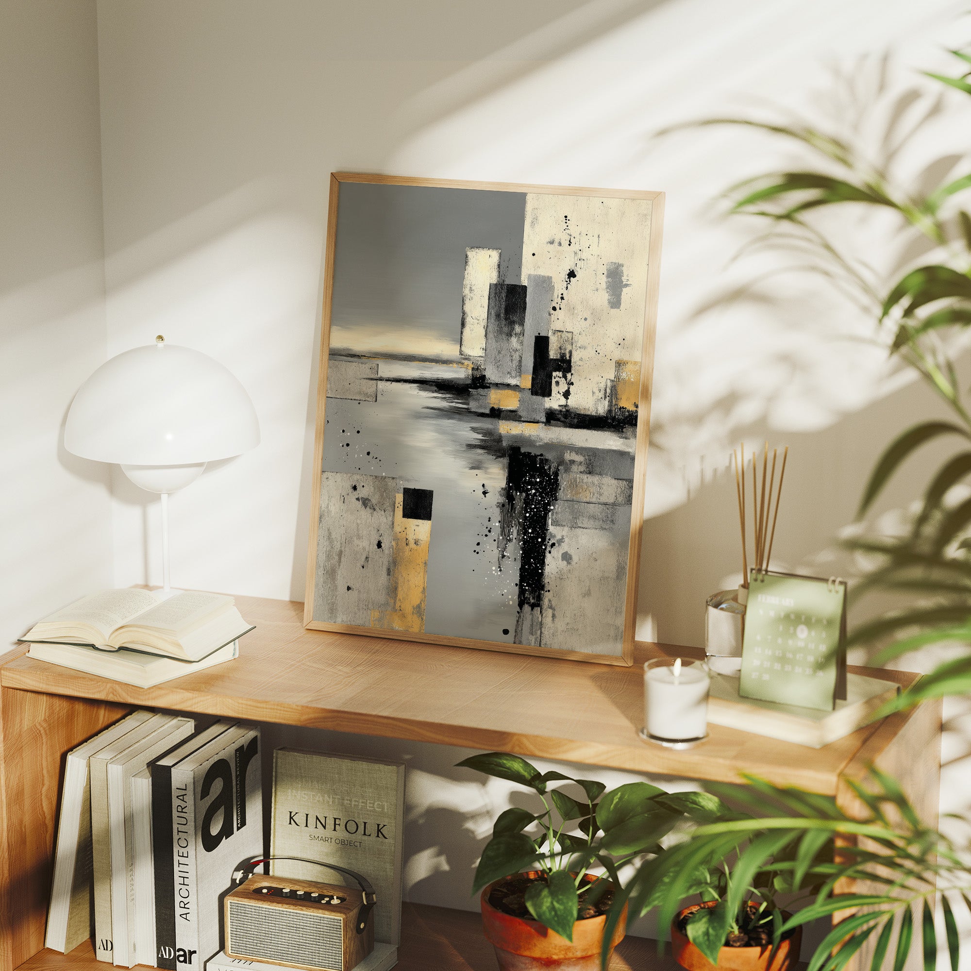 Concrete Dreams In Golden Mist