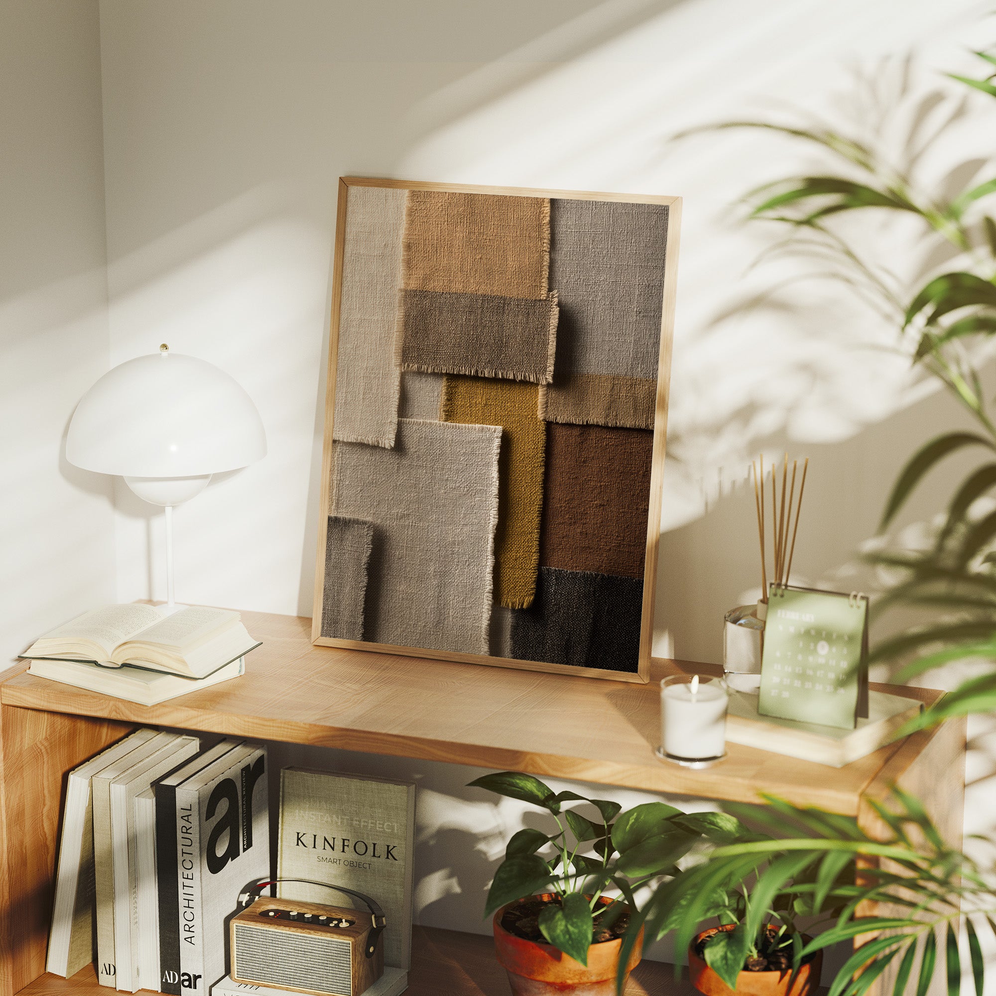 Linen Fragments Tell Earth's Story