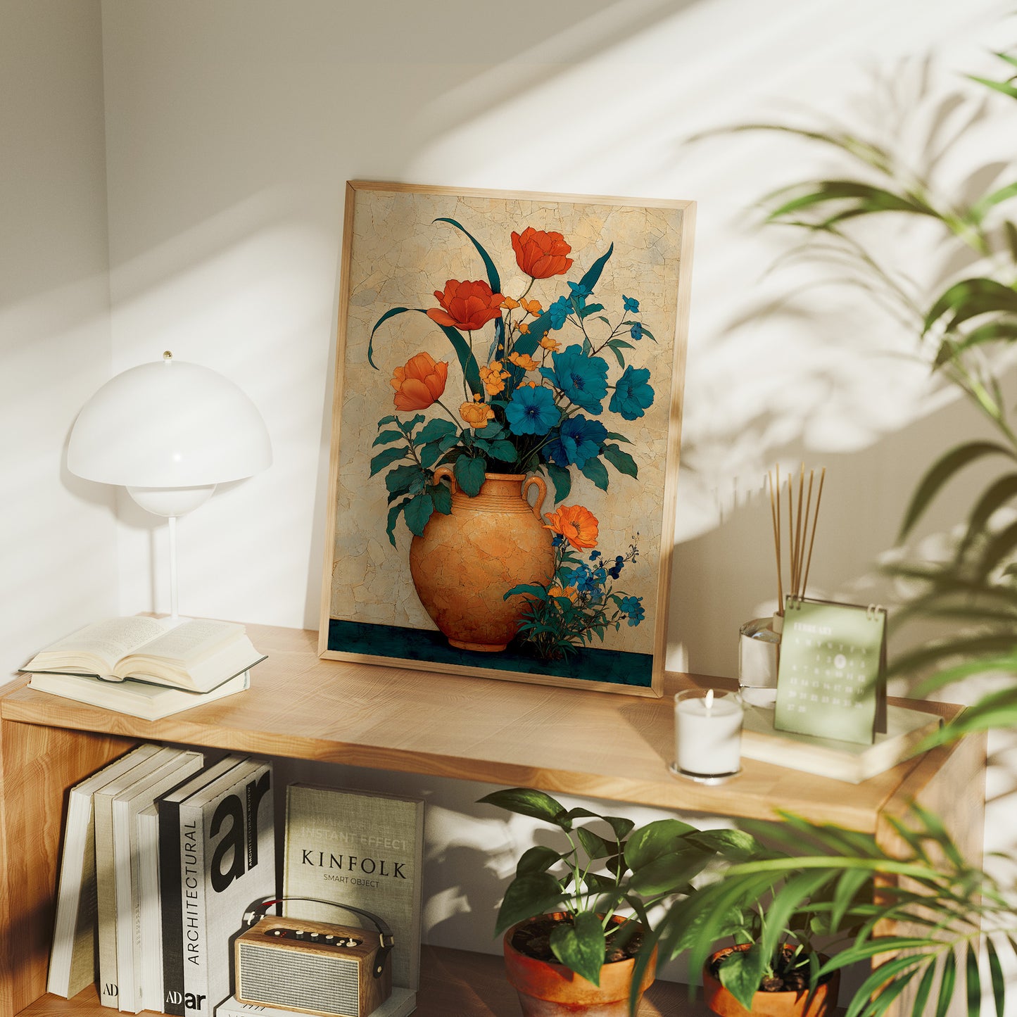 Terracotta Tales In Teal And Orange