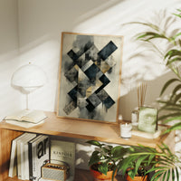 Geometric Shadows Dance At Dawn