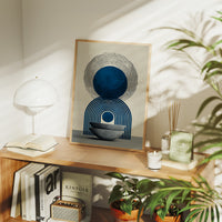 Blue Circles Dance In Morning Light