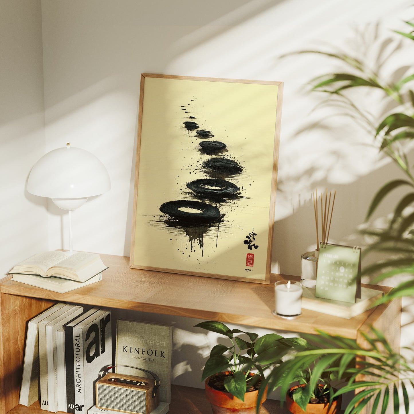 Ink Stones Shape The Silence