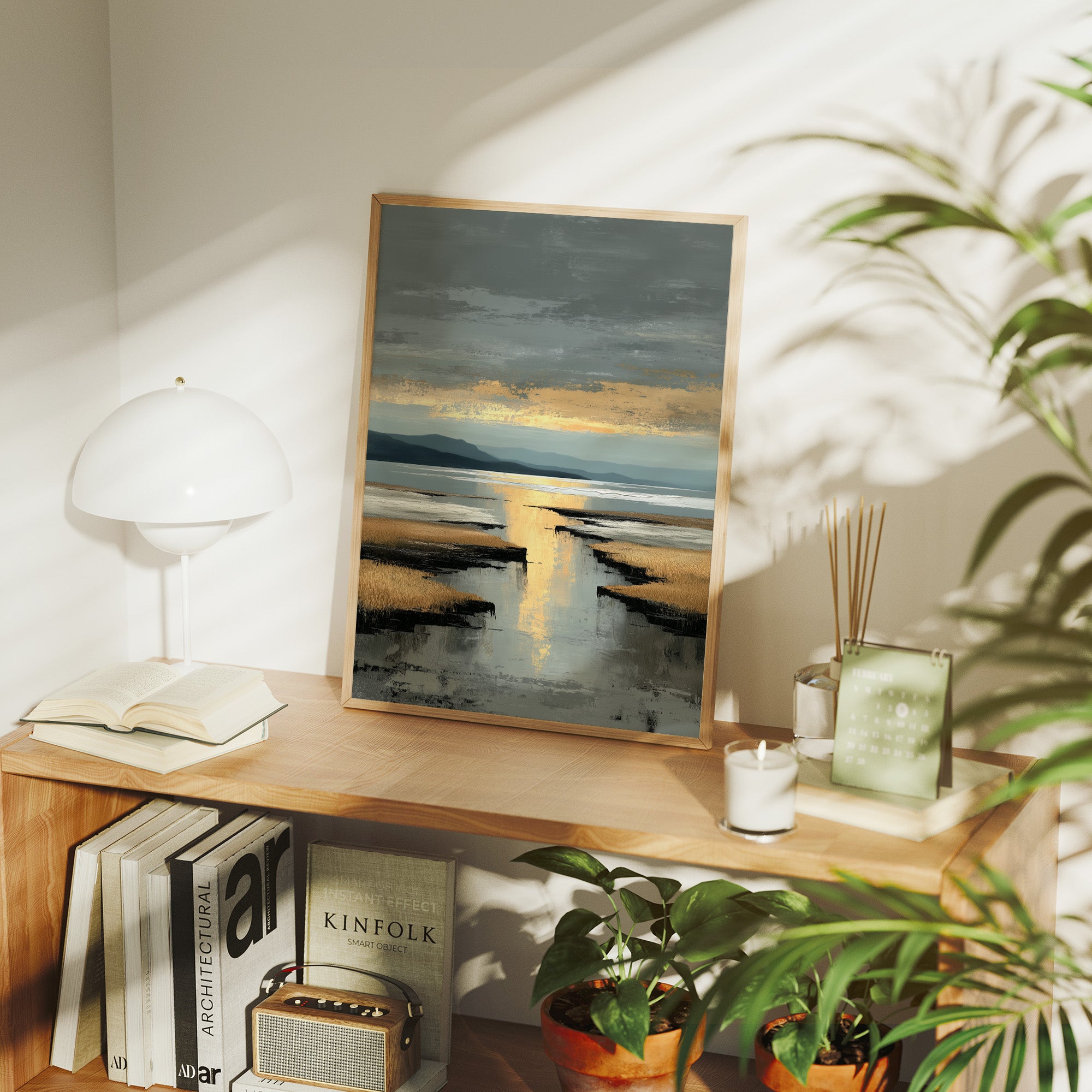 Coastal Gold Meets Urban Style