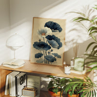 Lotus Blooms Above Evening Spirits