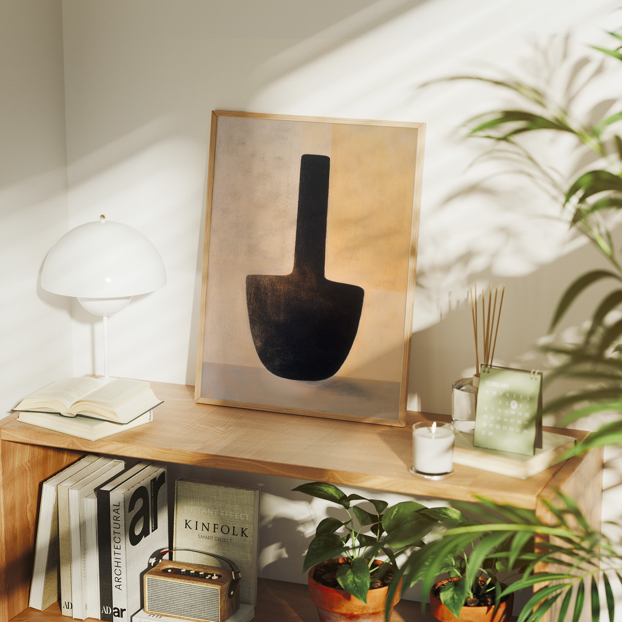 Shapes Cast Stories In Morning Light