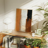 Sunlit Bar Cart Meets Urban Canvas