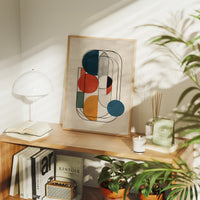 Circles Dance In Modern Lines