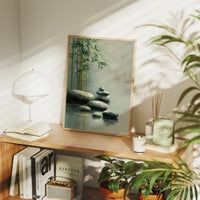 Bamboo Bends Near Silent Waters