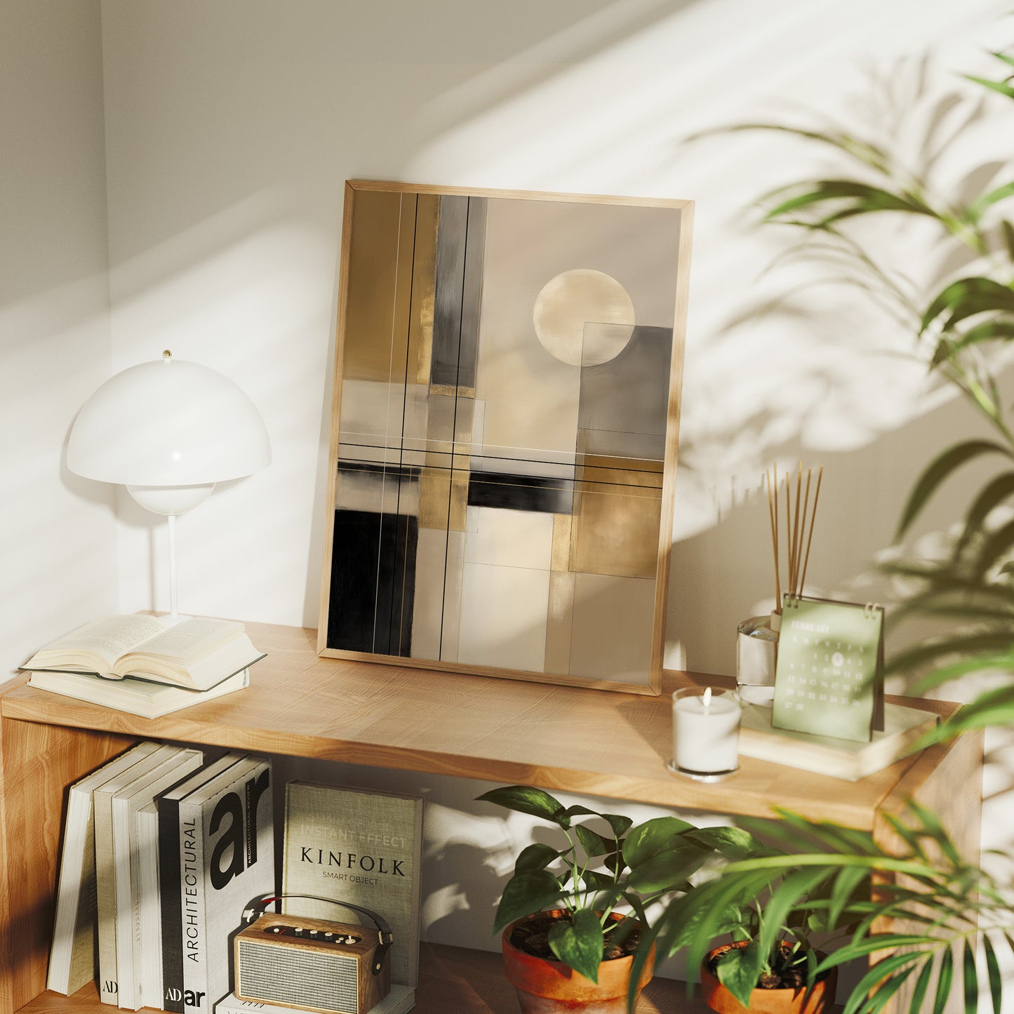 Modern Lines Dance In Morning Light