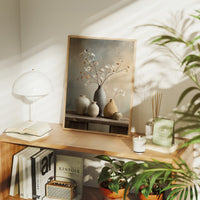 Delicate Blossoms Meet Modern Lines