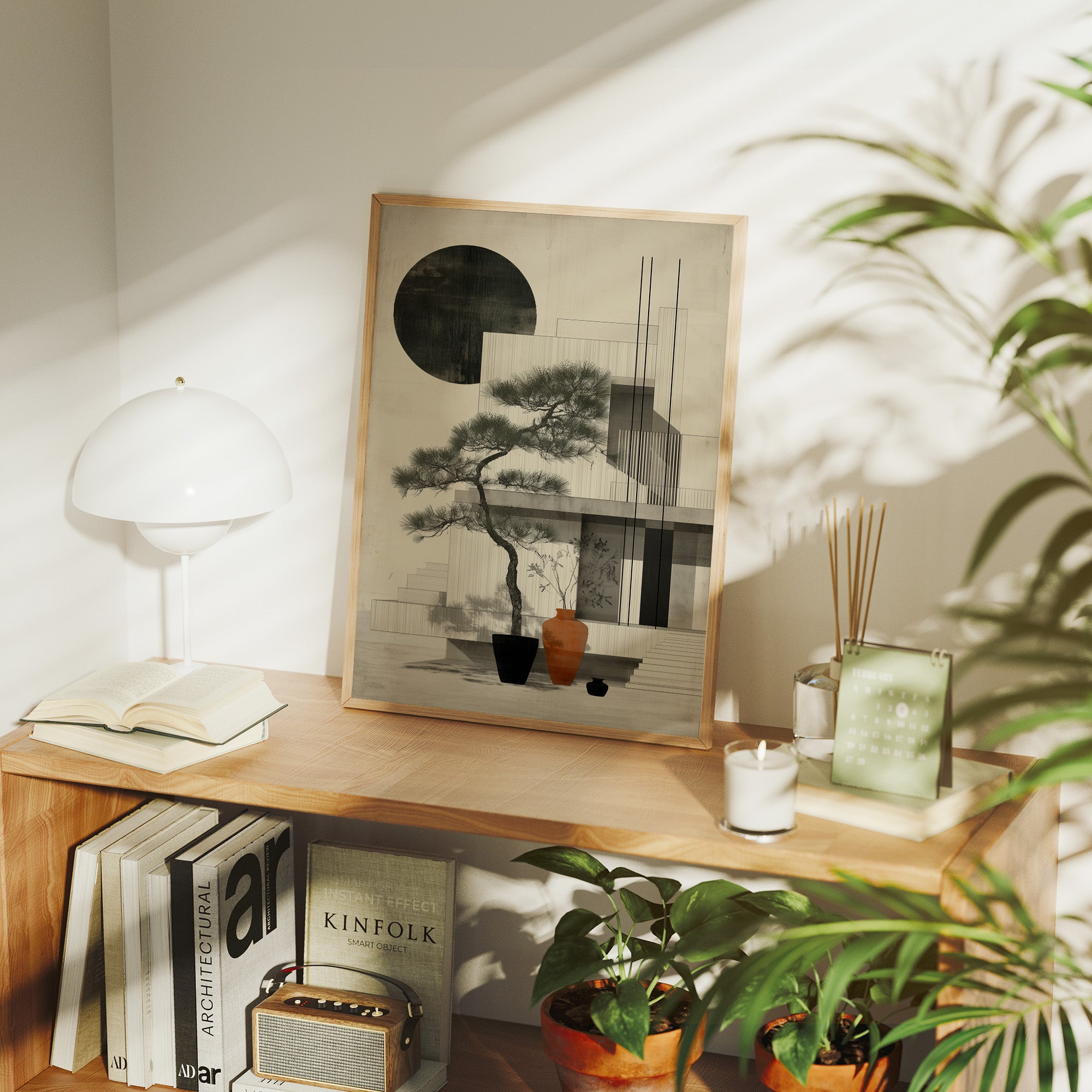 Bonsai Dreams In Morning Light