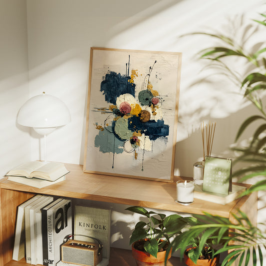 Circles Dance Through Navy Storms