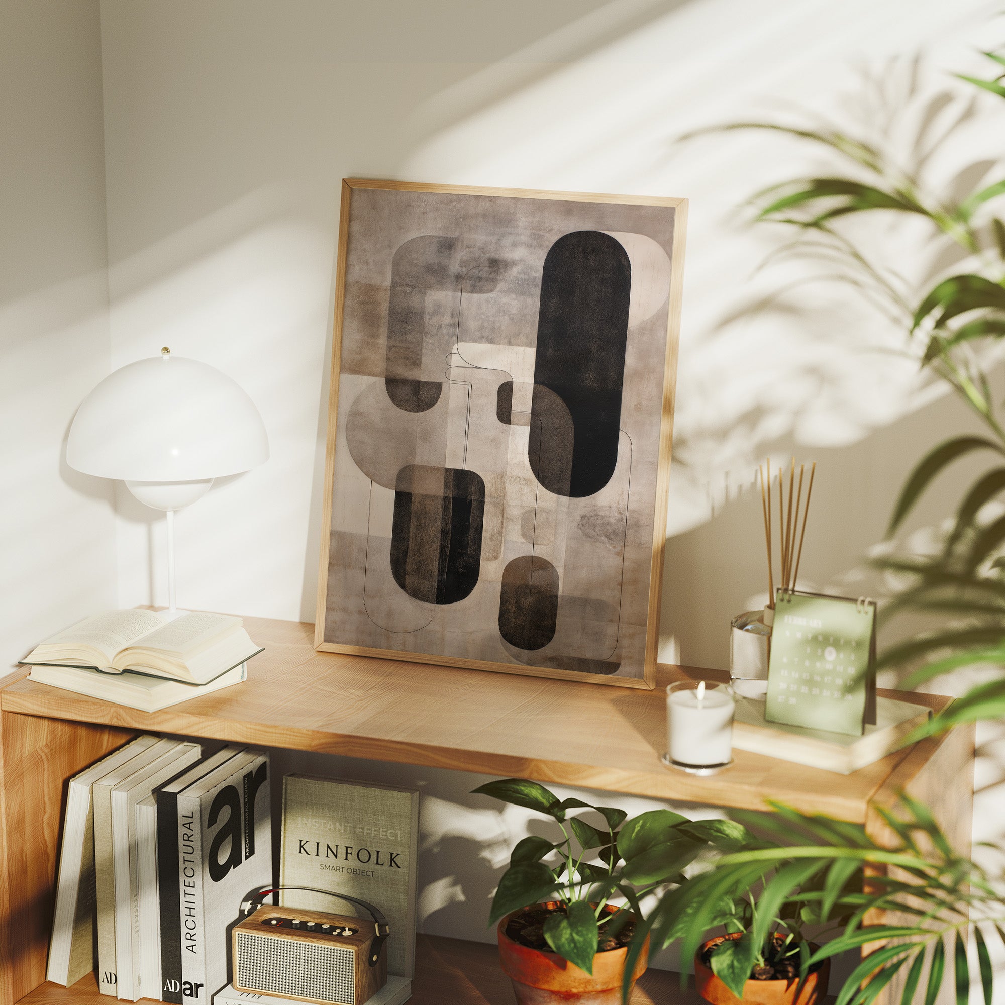 Shapes Dance In Morning Light