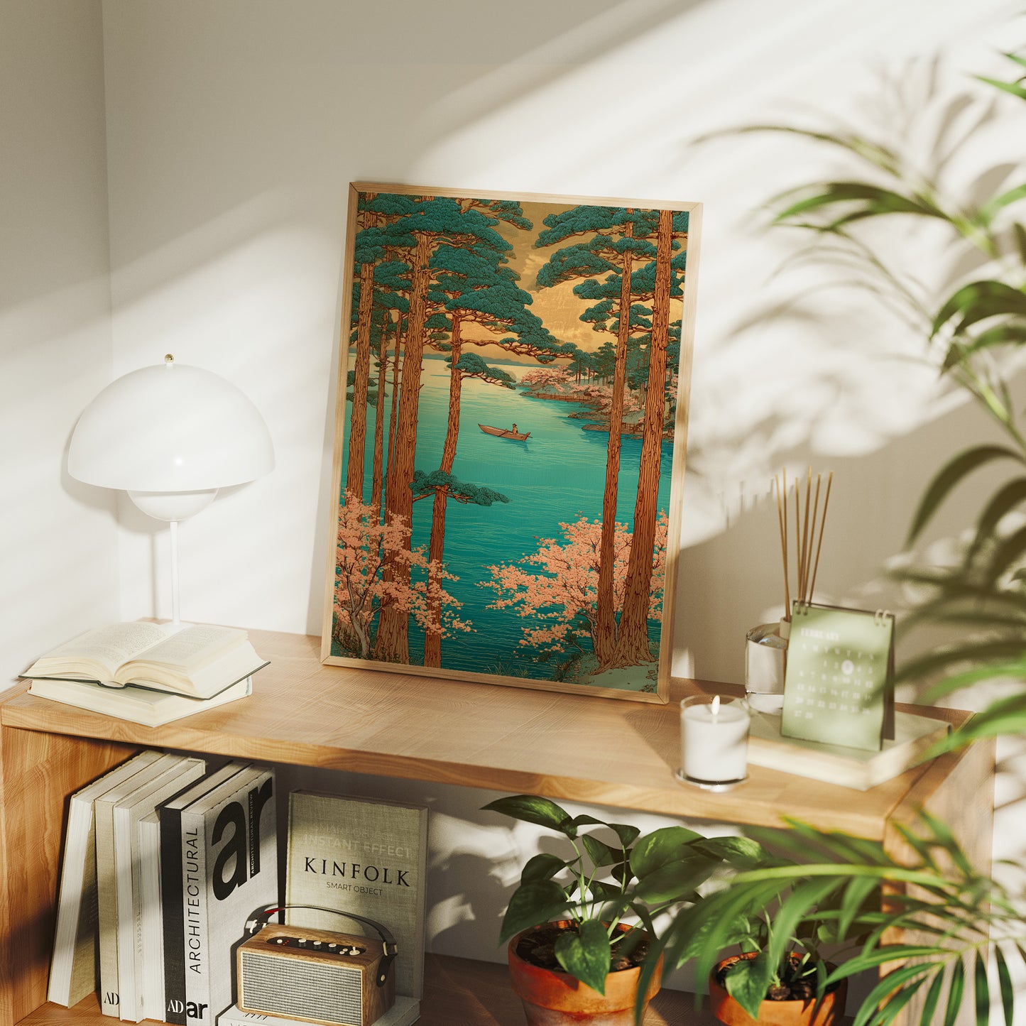 Pine Forest Meets Turquoise Waters