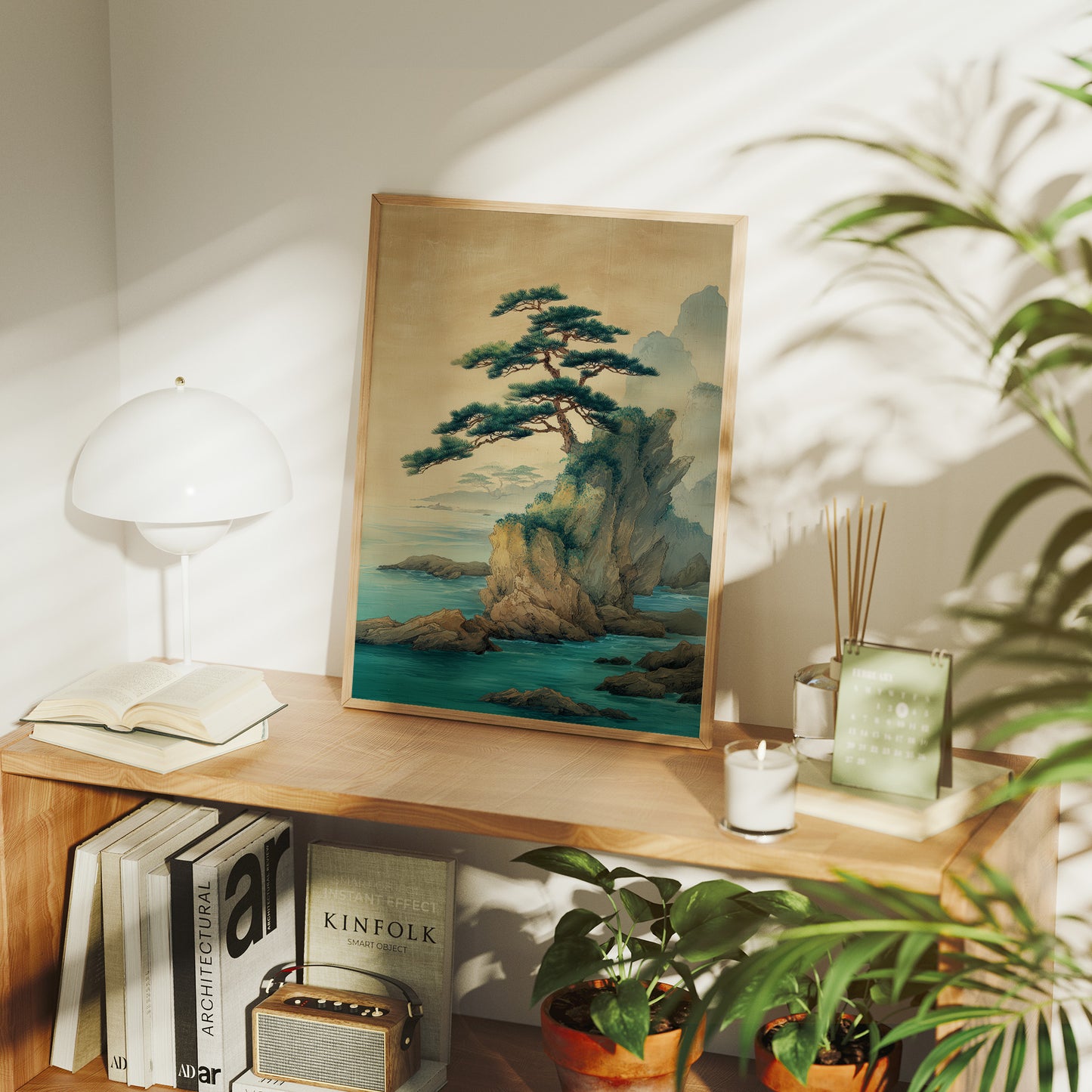 Ancient Pine Guards Turquoise Waters