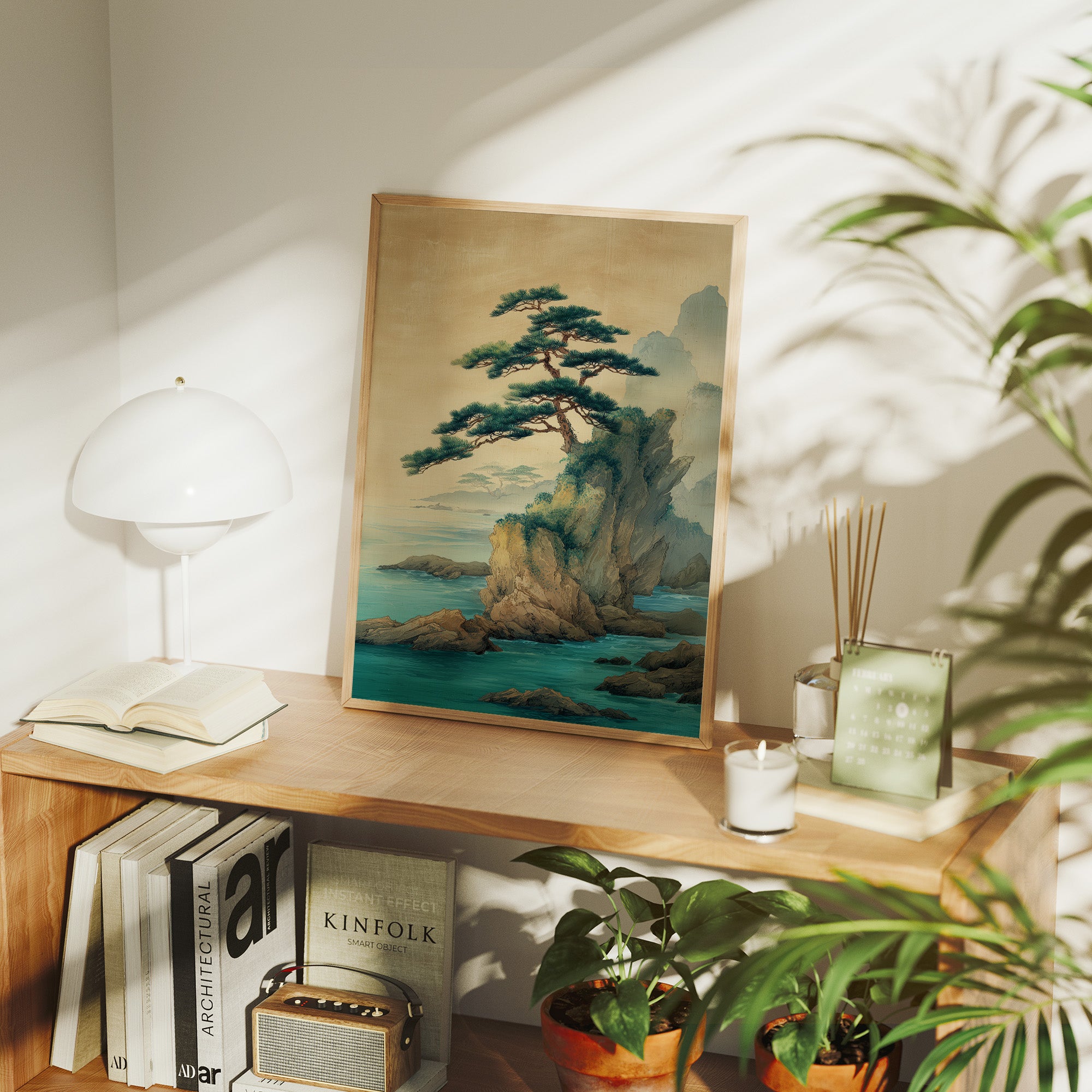 Ancient Pine Guards Turquoise Waters