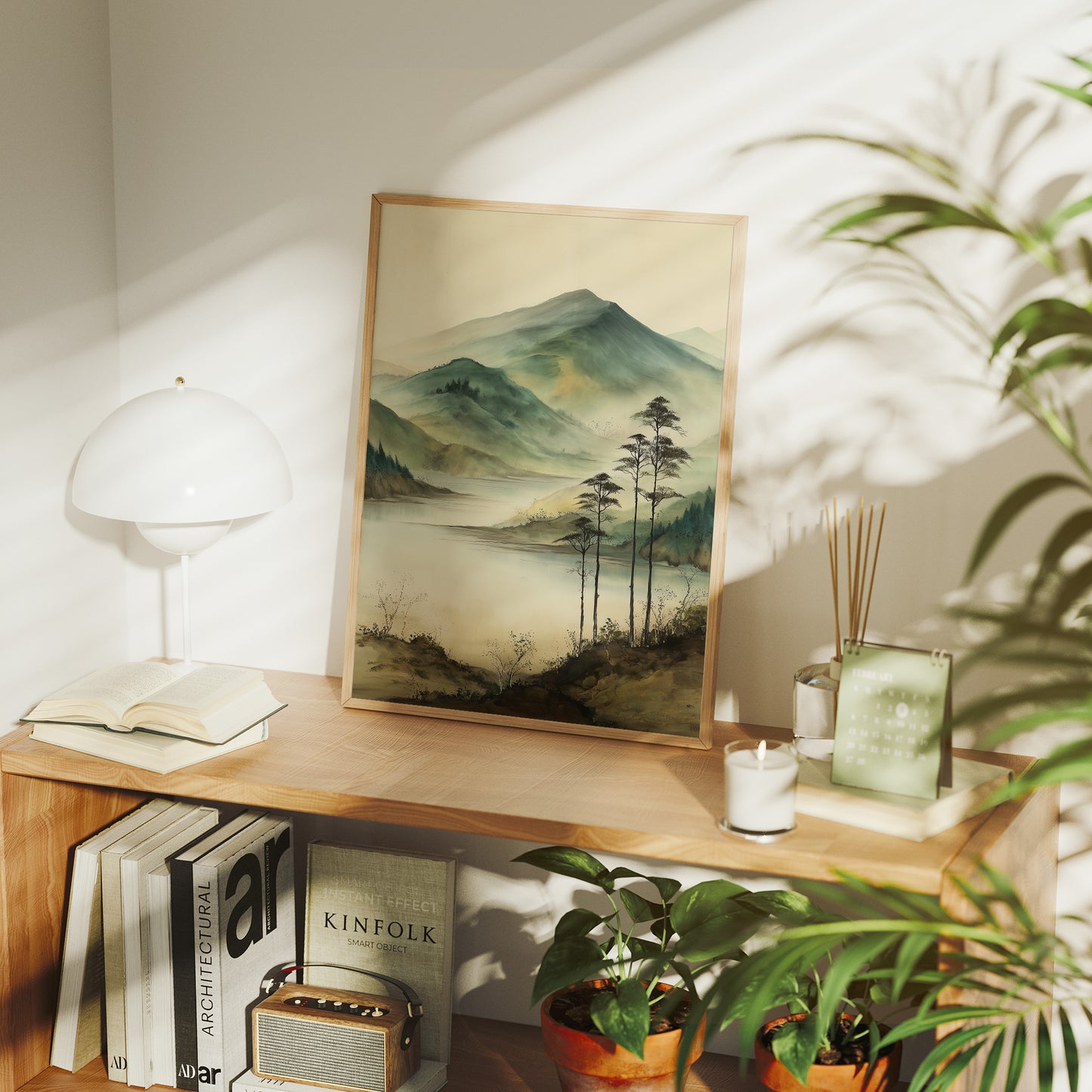 Misty Peaks Meet Urban Spirits