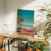 Sunset Shores Meet City Dreams