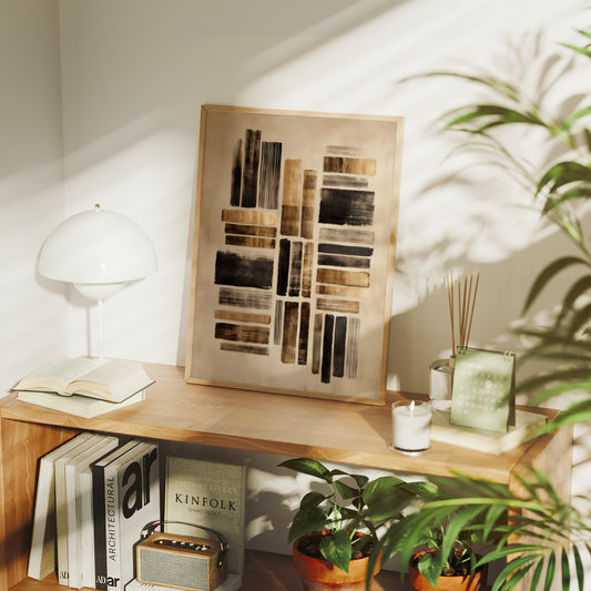 Brushstrokes Dance In Morning Light