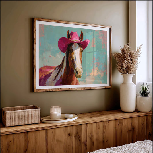Pink Hat Rodeo Queen