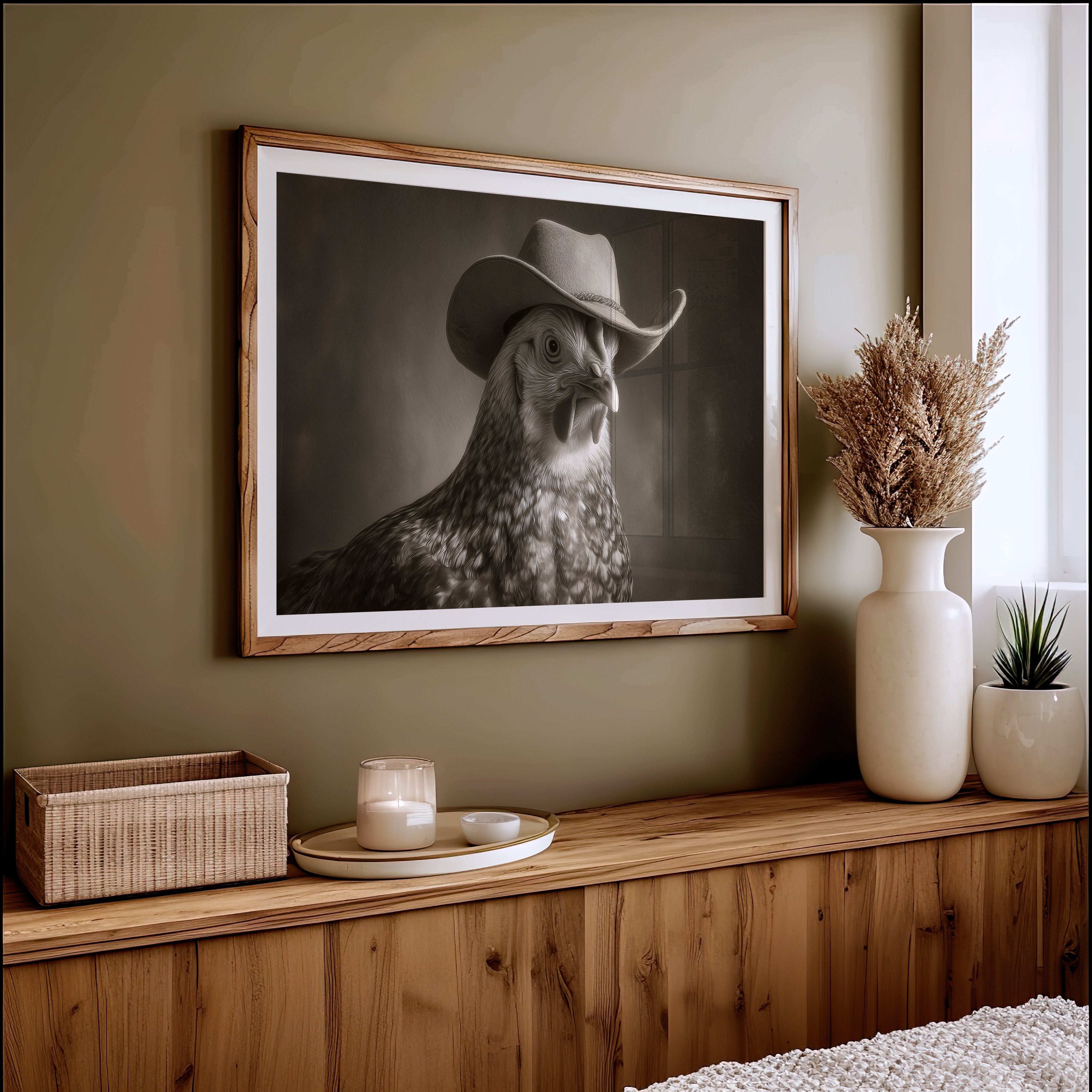 Barnyard Legend Wears Western Crown