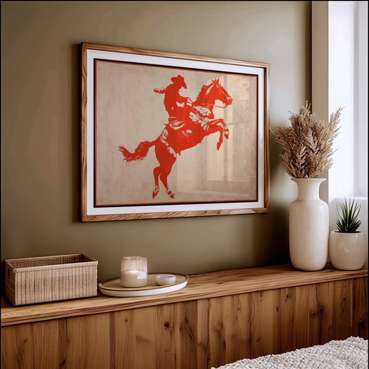 Scarlet Rider Takes Flight