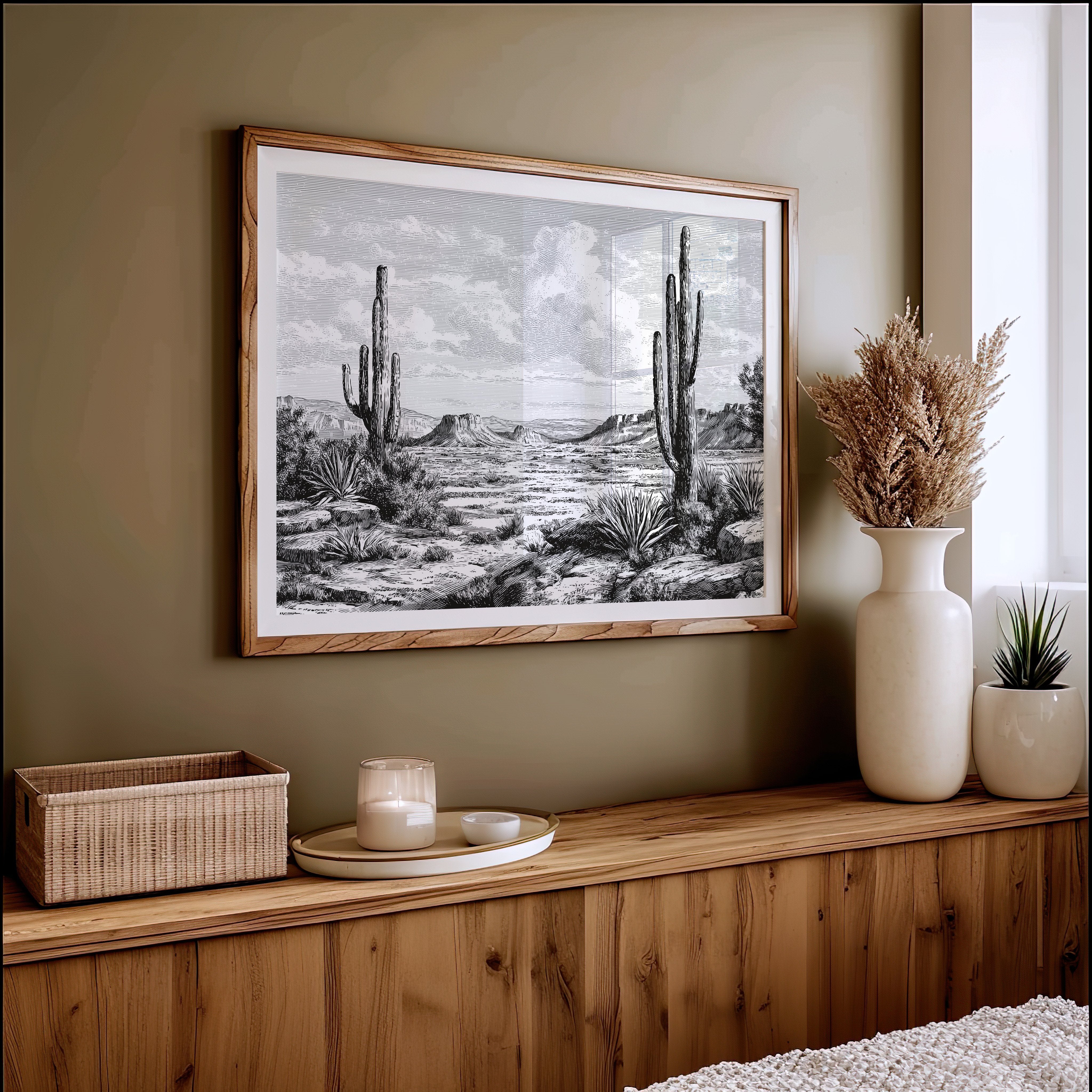 Desert Sentinels Stand Through Time