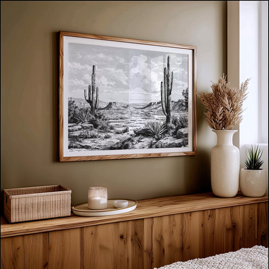 Desert Sentinels Stand Through Time