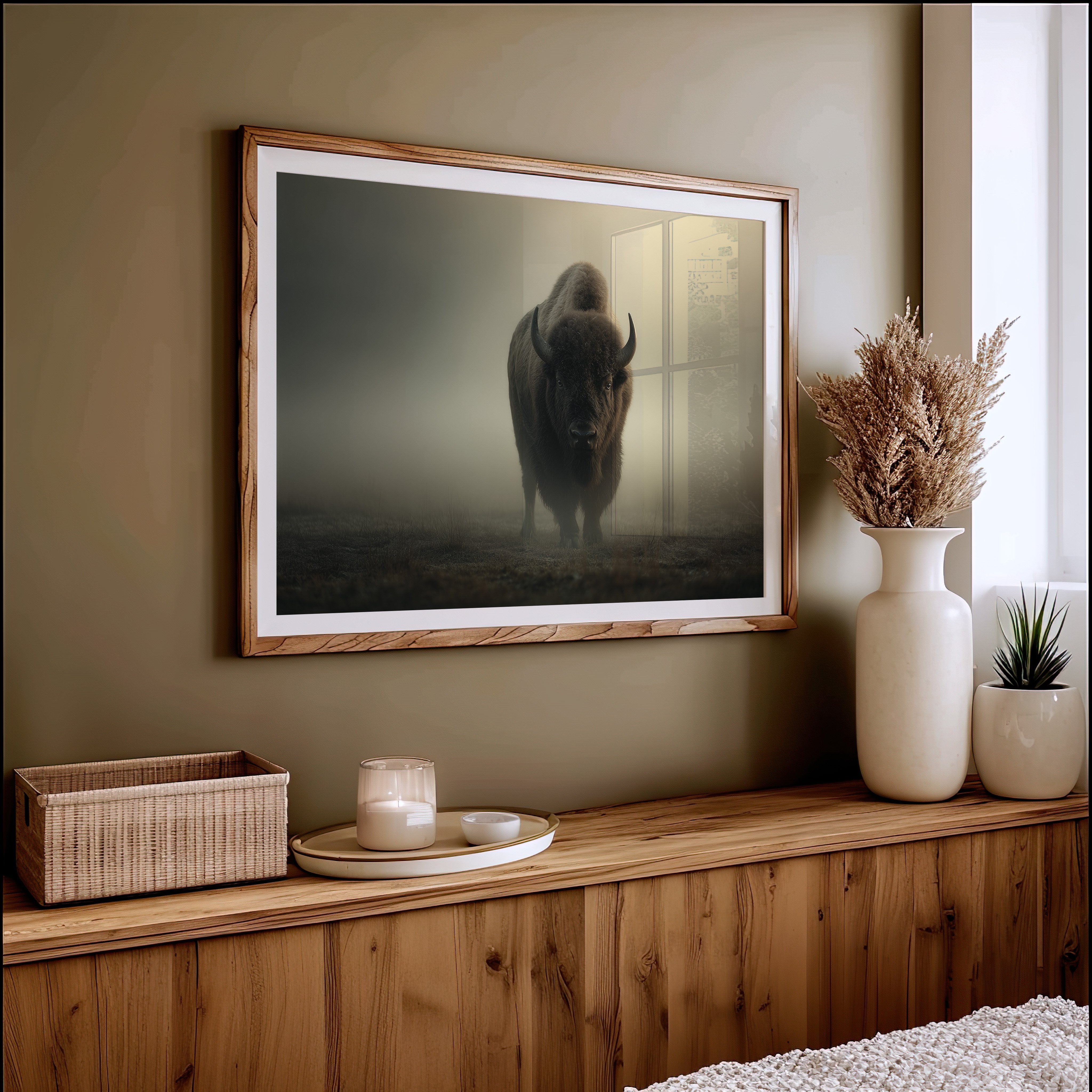 Ancient Spirit Through Morning Mist