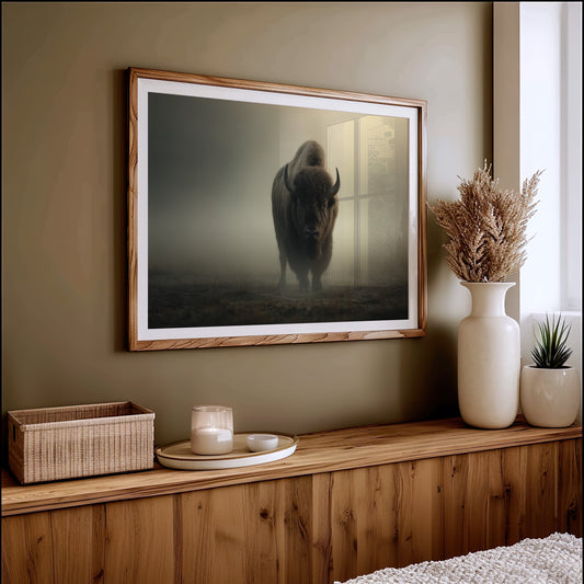 Ancient Spirit Through Morning Mist