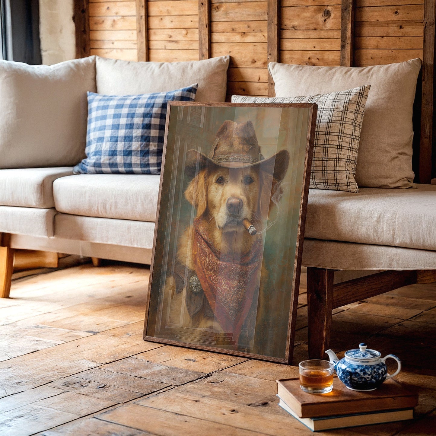 Frontier Paws With Cowboy Spirit