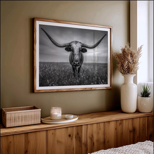 Steadfast Gaze Across Timeless Plains